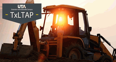 TxLTAP Backhoe Front End Loader Training Image